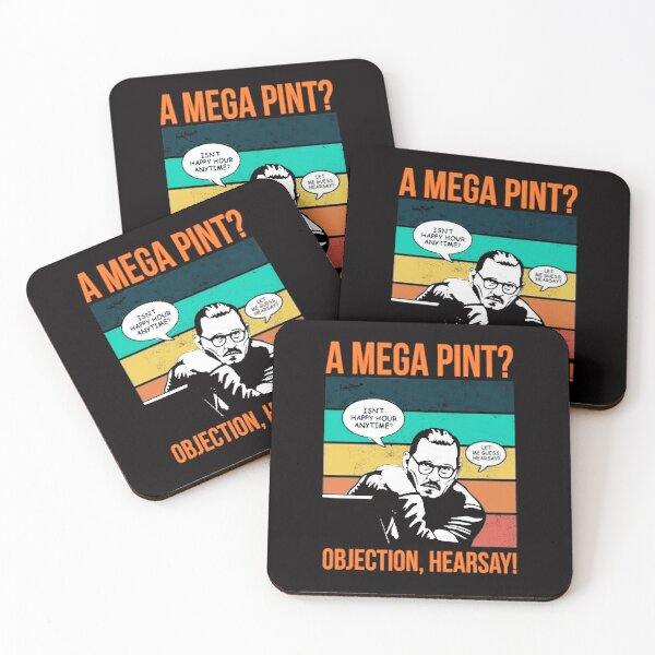 Item preview, A Mega Pint? Objection Hearsay  designed and sold by eddejosspa.