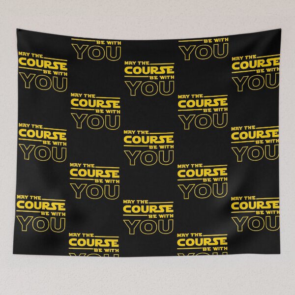 Item preview, May The Course Be With You designed and sold by AubreeFashion.