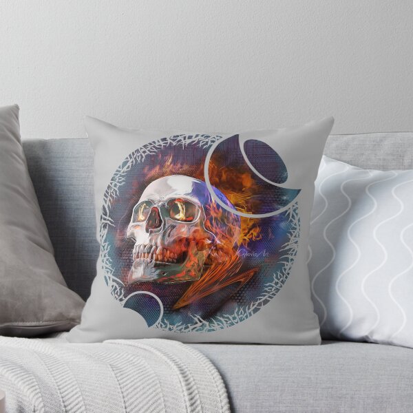 Item preview, skull designed and sold by Cylevieart.