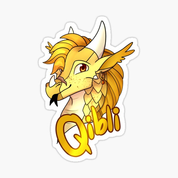 Dragon qibli wof Sticker for Sale by Jolaine1410