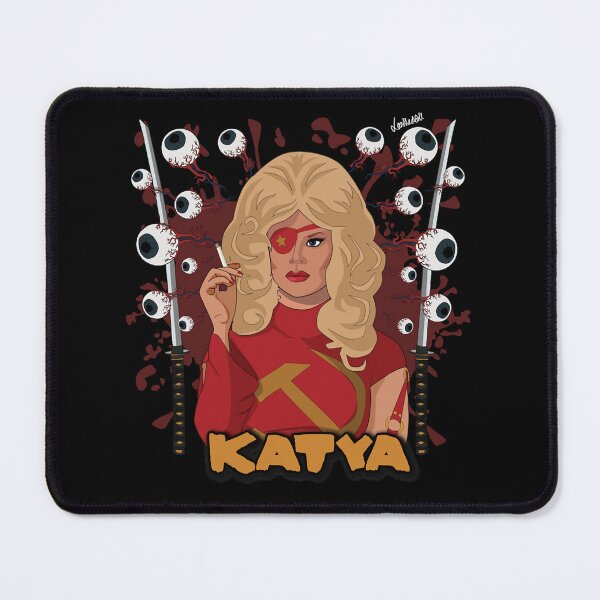 Item preview, Retro Vintage Katya Zamolodchikova Purple Soviet Mountain Snake Love You designed and sold by AngusLindgren.