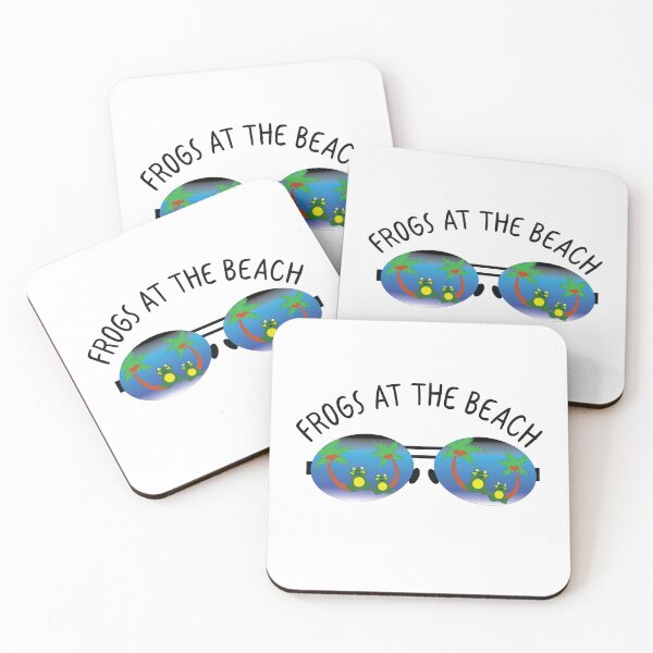 Item preview, FROGS AT THE BEACH. designed and sold by RG786.