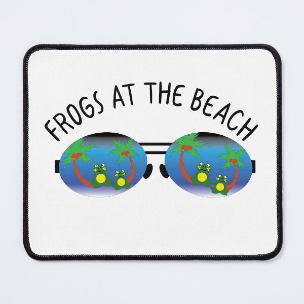 Item preview, FROGS AT THE BEACH. designed and sold by RG786.