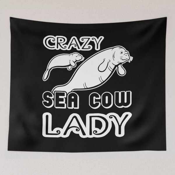 Item preview, Crazy Sea Cow Lady designed and sold by UnknownArtistt.