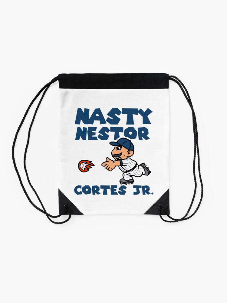 Discover nasty nestor cortes jr Drawstring Bag