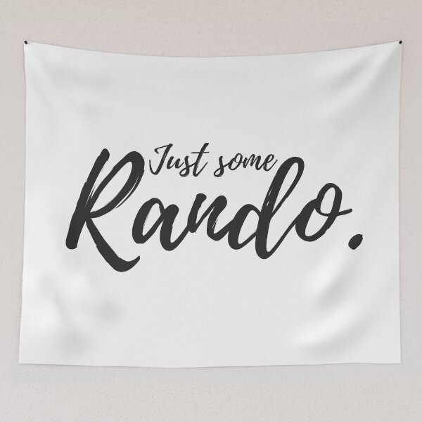 Item preview, Just Some Rando designed and sold by Moonbeamdesignz.