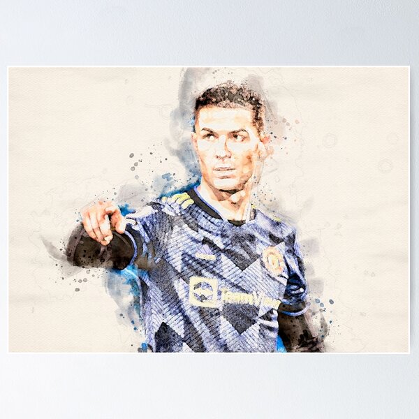 Watercolor #92 Cristiano Ronaldo - Mesmerizer