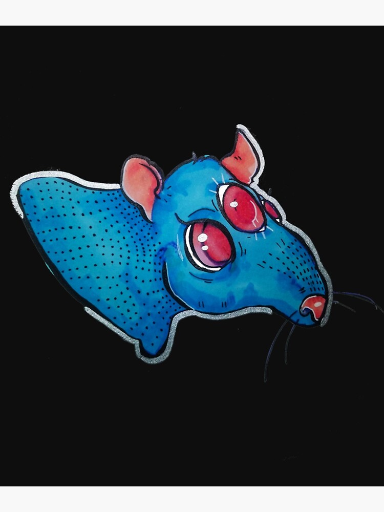 "ALIEN RAT " Poster for Sale by DangerDay | Redbubble