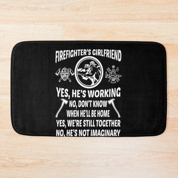 Item preview, firefighter's girlfriend designed and sold by JaxHernalde.