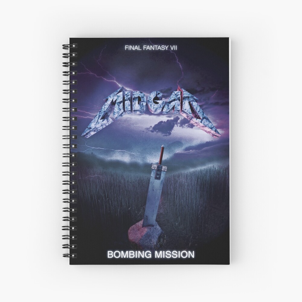 FINAL FANTASY VII METAL Cuaderno de espiral
