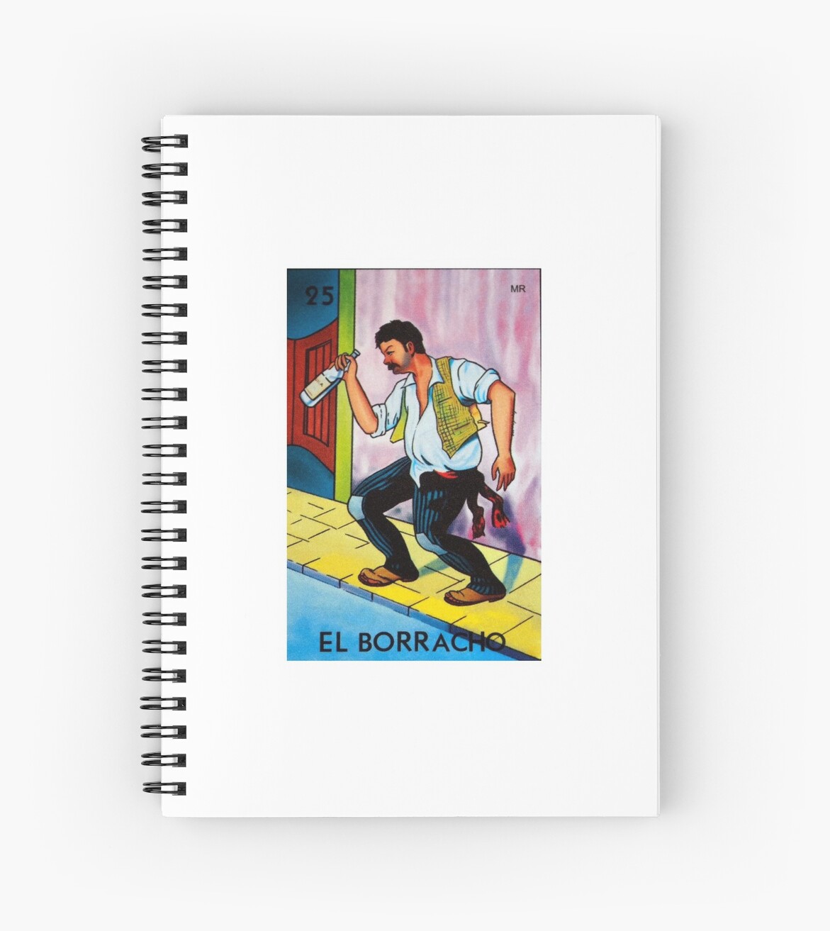 el borracho loteria spiral