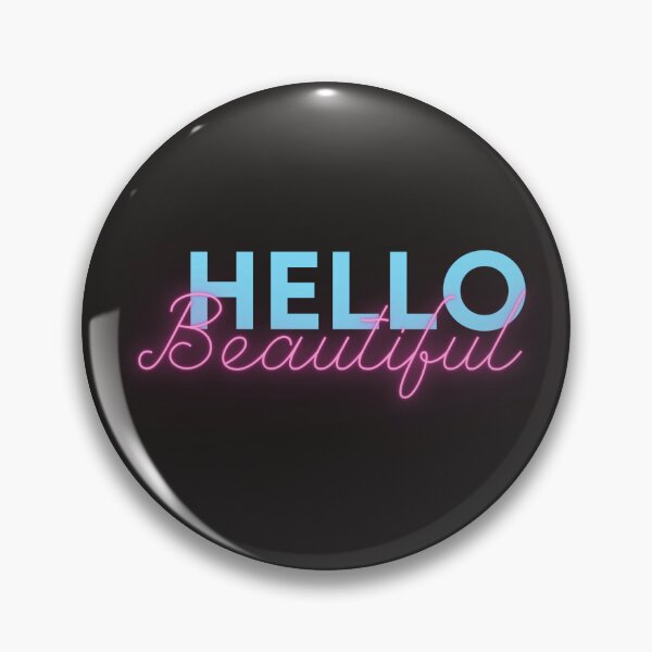 Item preview, Hello beautiful  designed and sold by sbadesignstudio.