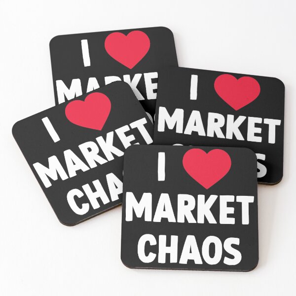 Item preview, I love / heart market chaos designed and sold by Signs for Dark Times.