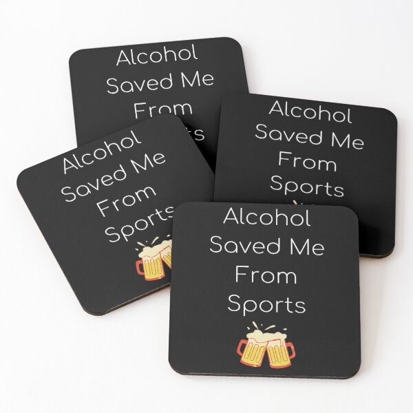 Item preview, Alcohol Saved Me From Sports designed and sold by man0s.