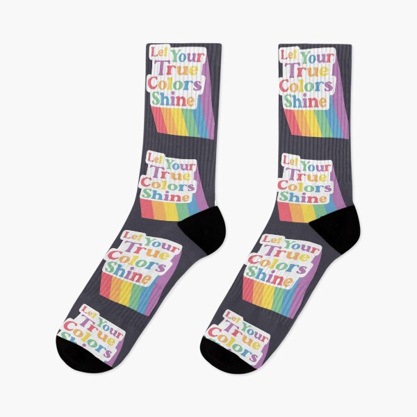 Item preview, Let Your True Colors Shine Colorful Rainbow Pride designed and sold by SenkinGraphics.