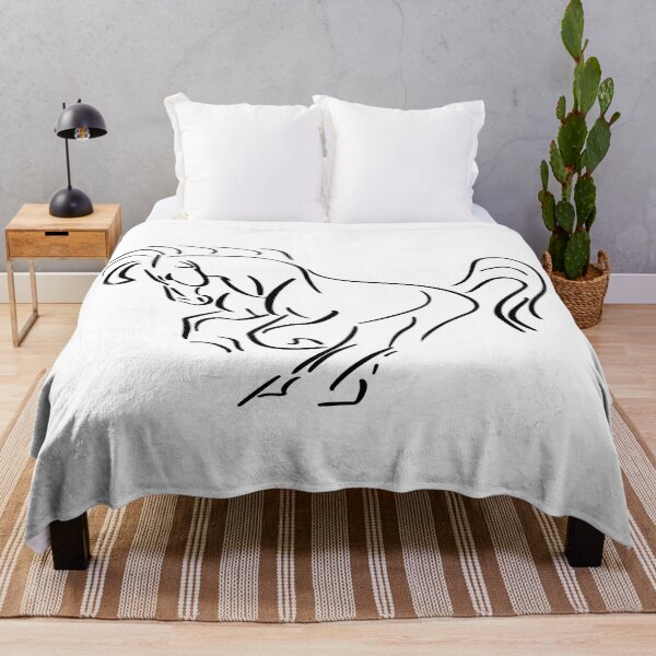 Item preview, Horse Line Art - Minimalist designed and sold by Lineart-Arts.