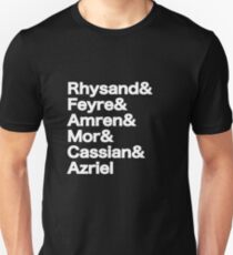 The Night Court Squad (black) Unisex T-Shirt