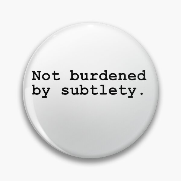 Item preview, Subtlety designed and sold by OneMoreWord.