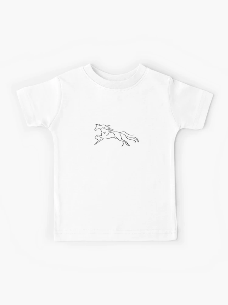 Labyrins Dont Cry Horse Tshirt White