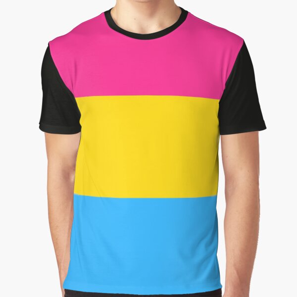 Pansexual hot sale flag shirt