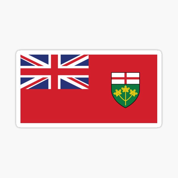 Ontario Flag Sticker