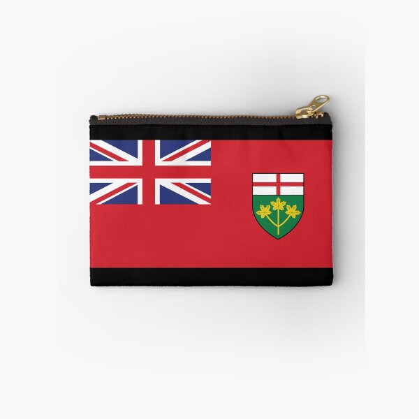 Item preview, Ontario Flag designed and sold by wickedcartoons.