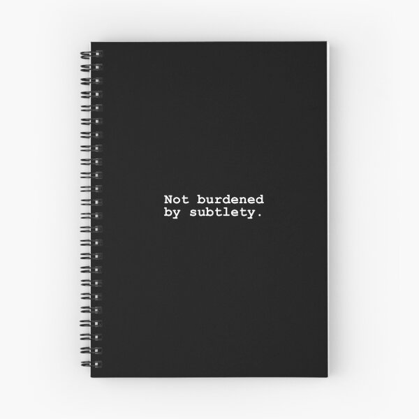 Item preview, Subtlety designed and sold by OneMoreWord.
