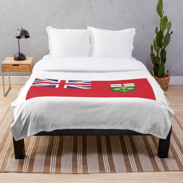 Item preview, Ontario Flag designed and sold by wickedcartoons.