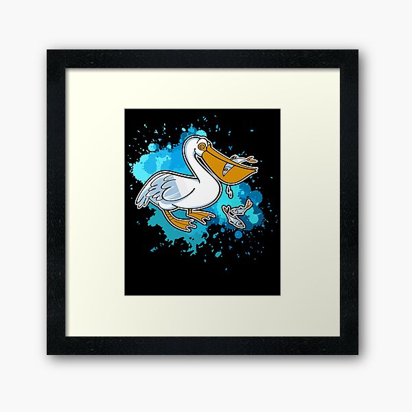 Item preview, Awesome Pelican Watercolor designed and sold by UnknownArtistt.