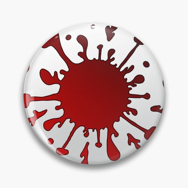 Aperçu de l'œuvre Splat - Rouge & Noir créée et vendue par MDHatch.