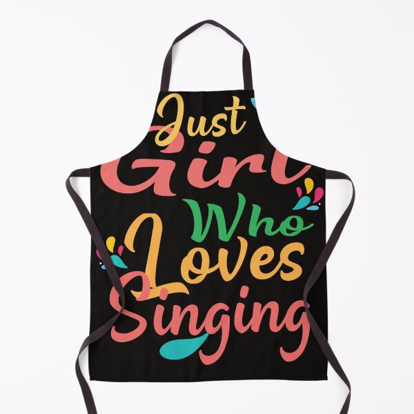 Item preview, Just A Girl Who Loves Singing designed and sold by MarvSeel.
