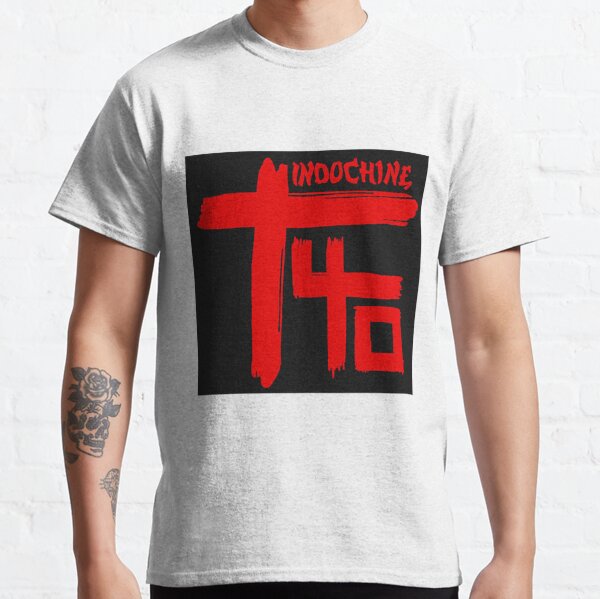 T shirt indochine 40 ans hot sale