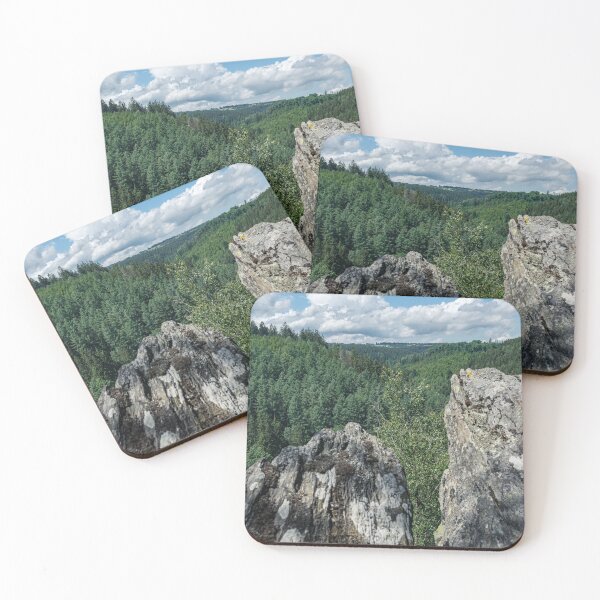 Item preview, Engelsley Panorama Monschau rock formation in summer designed and sold by xP42.