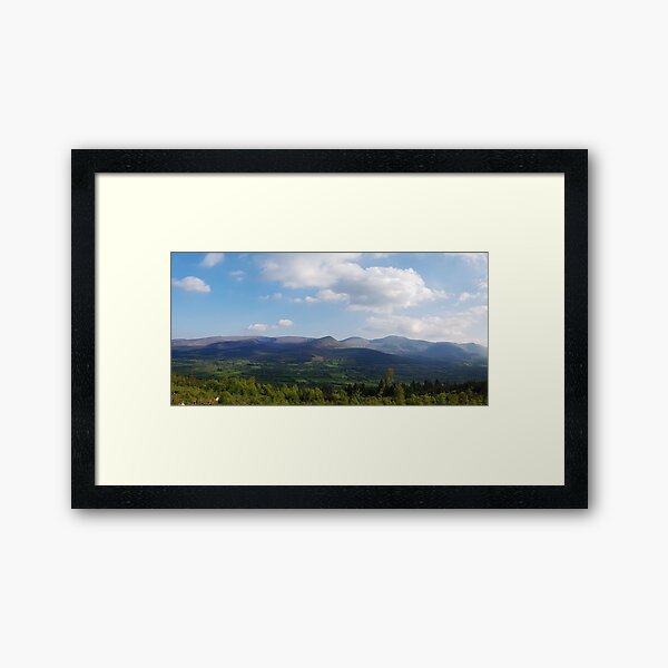 Galtee Mountains Framed Art Print