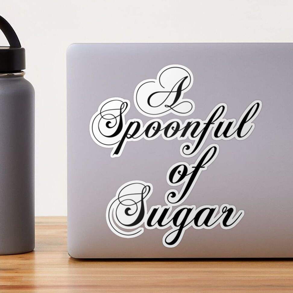 Spoonful of Sugar Decal Set – AZ Vinyl Works