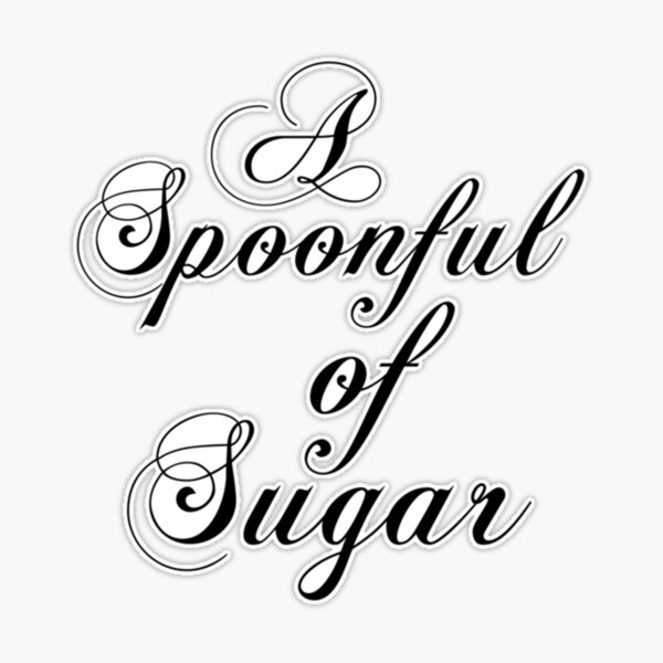 Spoonful of Sugar Decal Set – AZ Vinyl Works