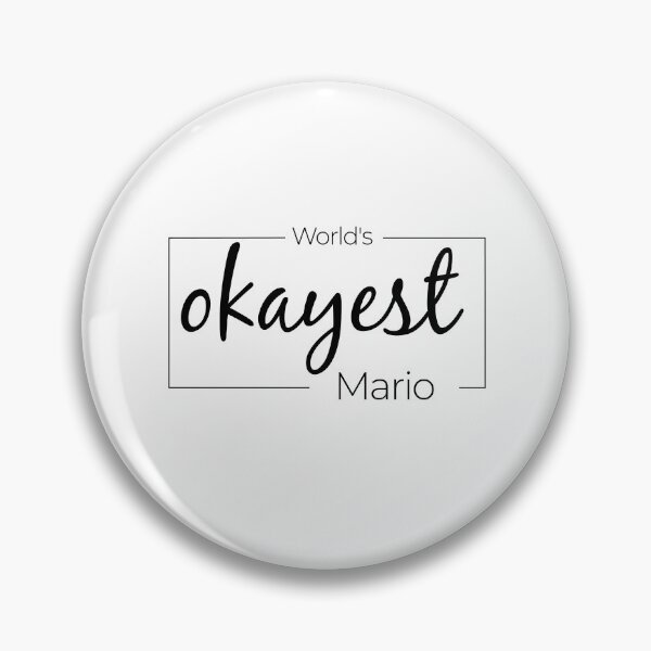Artikelvorschau, World's Okayest Mario - Fanny Mario Name entworfen und verkauft von Alaa EROUIBI.