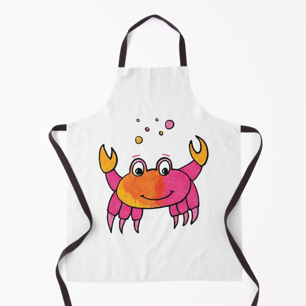 Item preview, Crazzy crab tshirt design || Crab fish Graphic T-shirt and sitcker design designed and sold by Billium Halder.