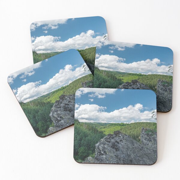 Item preview, Engelsley Panorama Monschau rock formation in summer designed and sold by xP42.