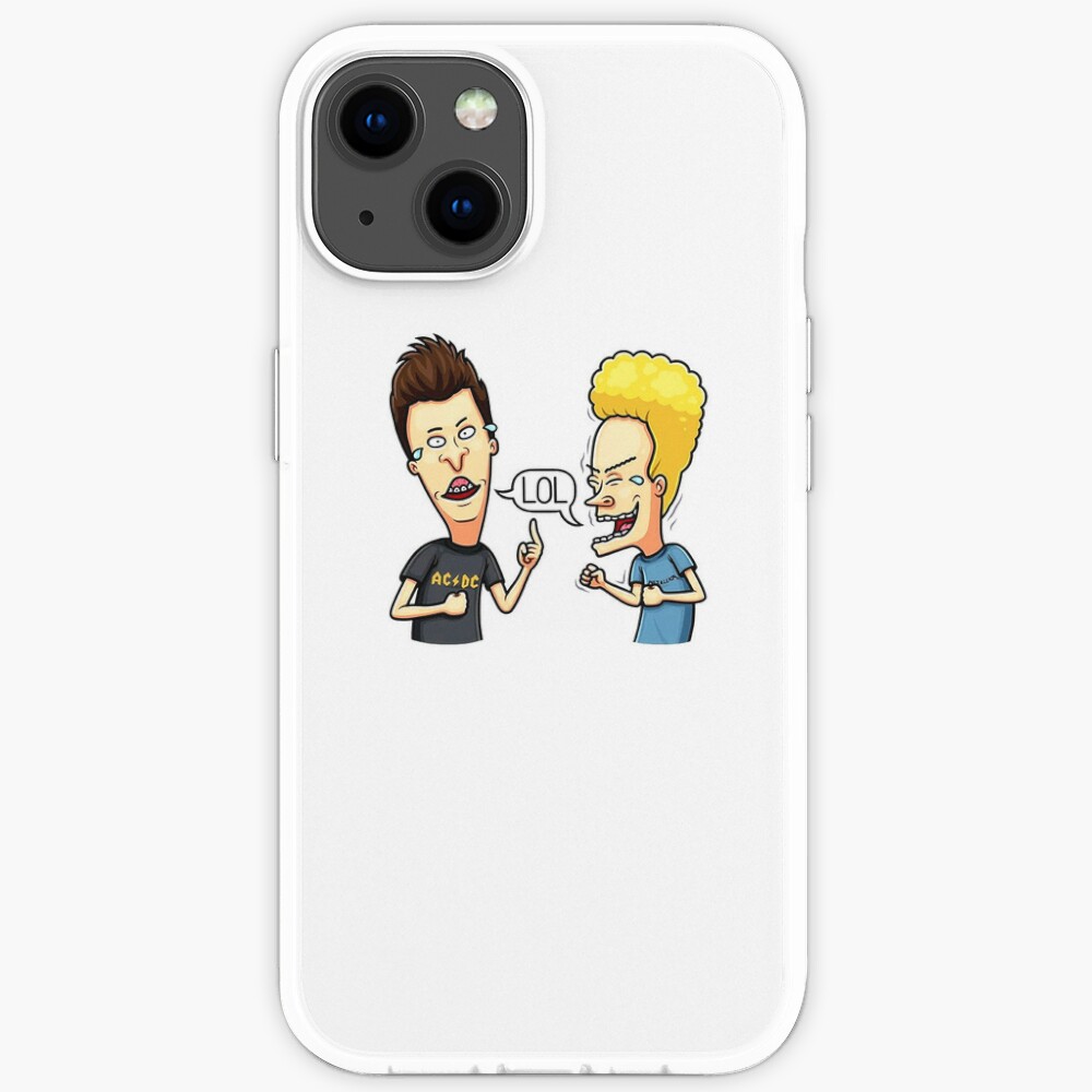 Discover Beavis and butthead frog baseball  iPhone Case