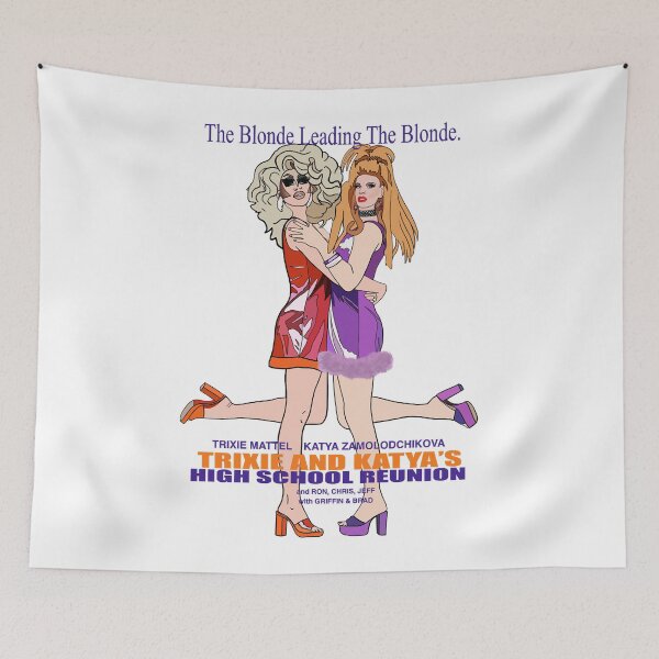 Item preview, My Favorite People Trixie And Katya Poster Funny Graphic Gifts designed and sold by AngusLindgren.