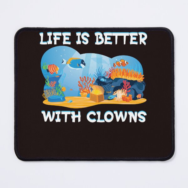 Item preview, Funny Saltwater Aquarium Aquarist Life Is Better With Clowns designed and sold by MarvSeel.