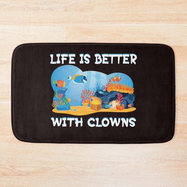 Item preview, Funny Saltwater Aquarium Aquarist Life Is Better With Clowns designed and sold by MarvSeel.