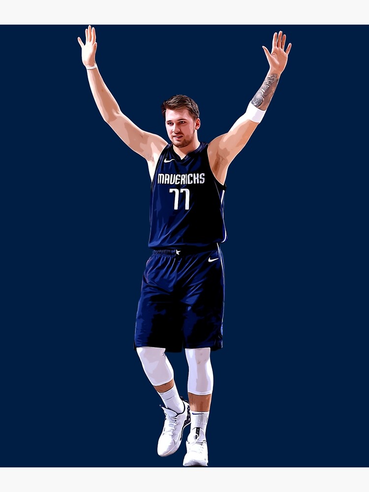 "Luka Doncic Playoffs " Poster for Sale by VelkoHachi Redbubble