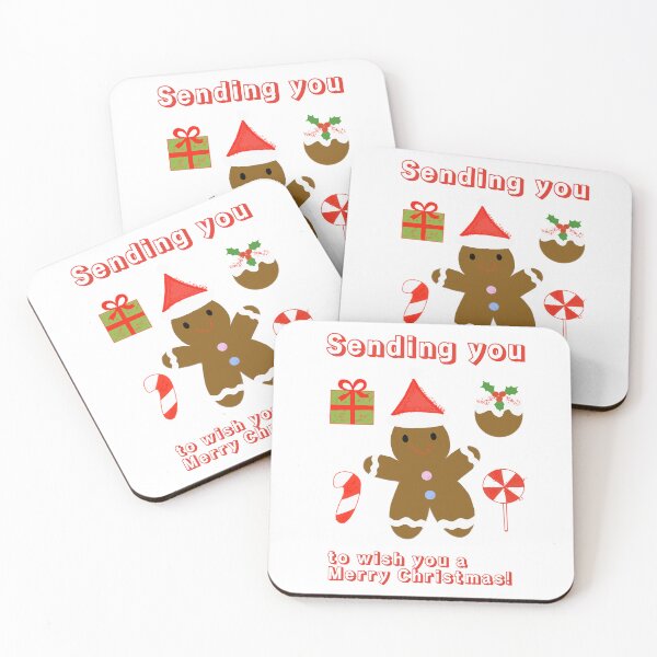 Item preview, Ginger bread man and sweets Christmas Wish designed and sold by de-creartique.