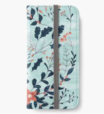 Vinilo o funda para iPhone Flores de invierno