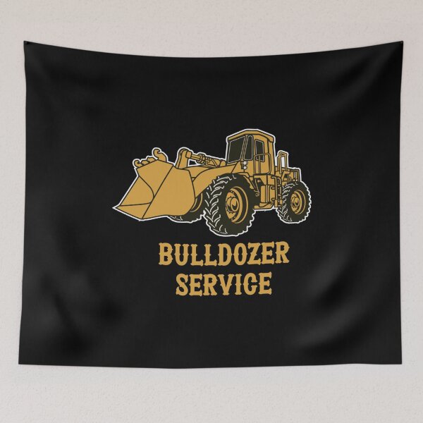 Item preview, Bulldozer Service Design For Kids   designed and sold by MikeMeederr.