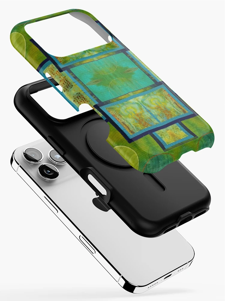Thumbnail 2 of 4, iPhone Case,  Geo rectangular Abstract  designed and sold by Spectra12.