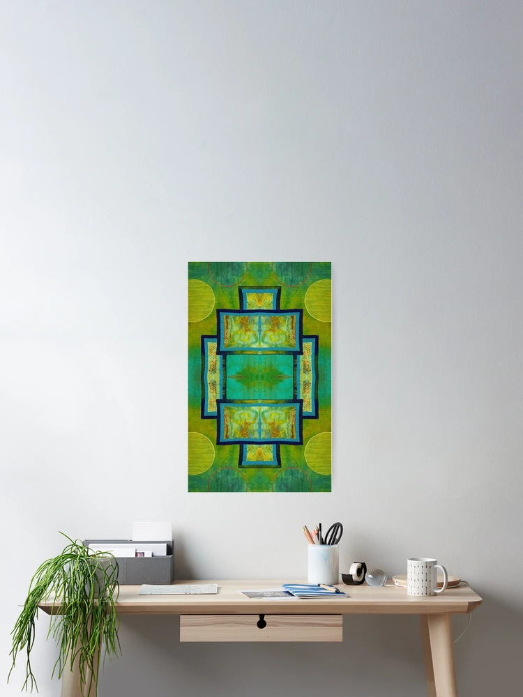 Thumbnail 2 of 3, Poster, Geo rectangular Abstract designed and sold by Spectra12.