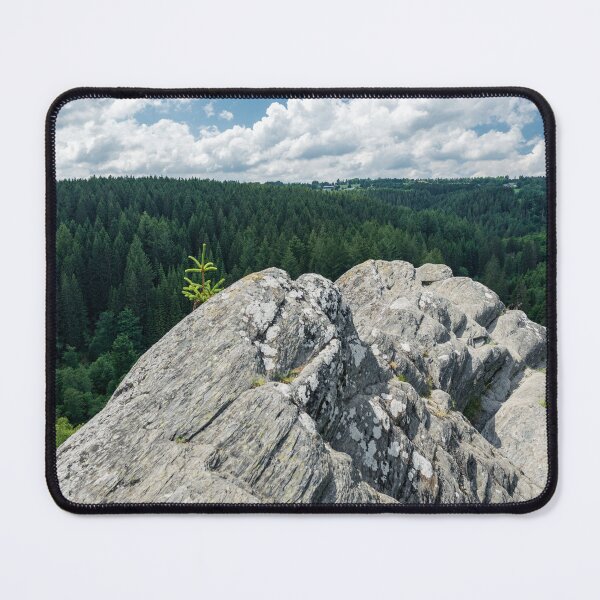 Item preview, Ehrensteinley Panorama Monschau rock formation in summer designed and sold by xP42.